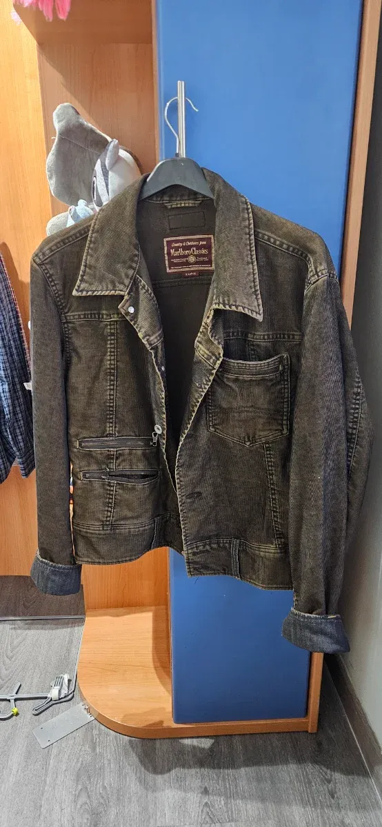 Chaqueta Marlboro Classics Marrón/Verde Oliva
