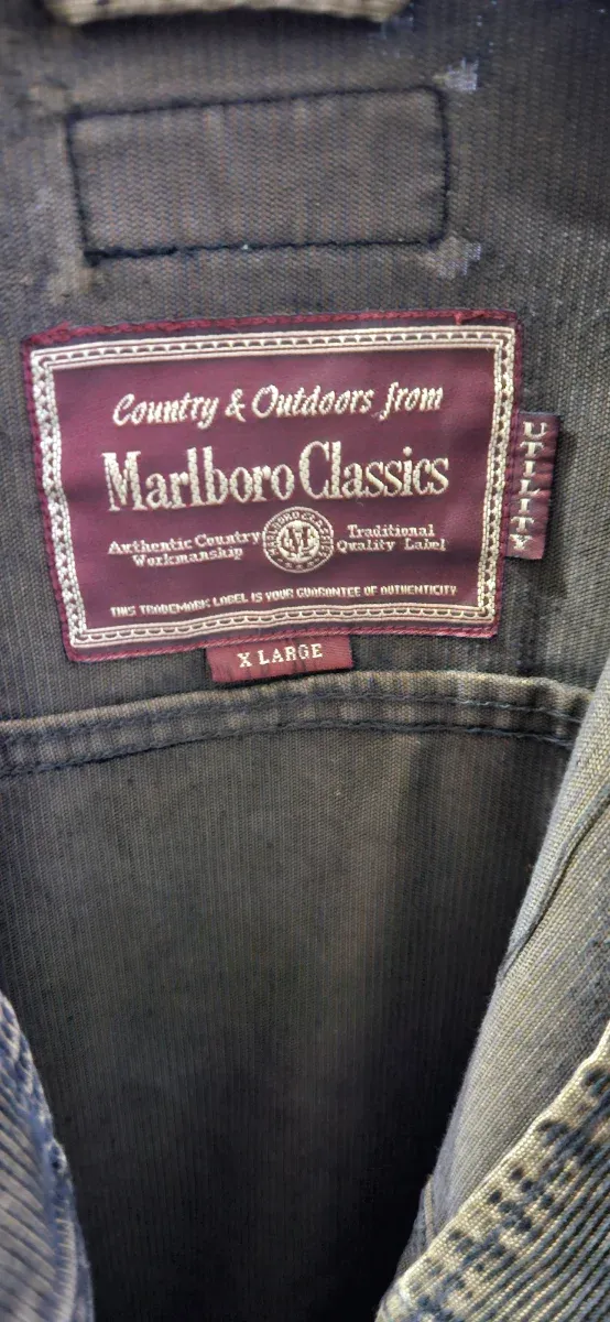 Chaqueta Marlboro Classics Marrón/Verde Oliva