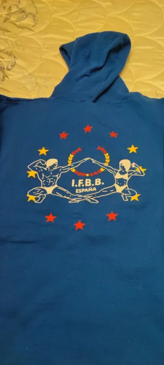 Sudadera culturismo IFBB España