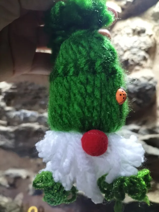 Muñecos artesanales para árbol