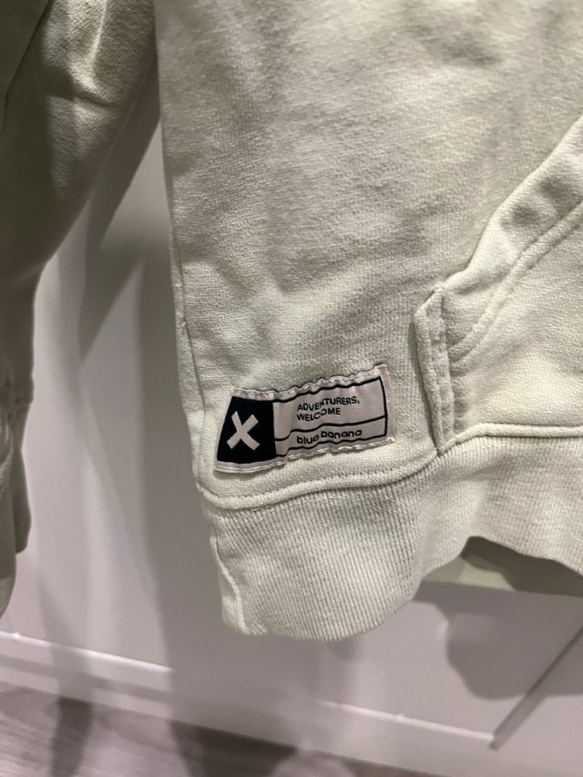 Sudadera Blue Banana Verde limón talla XS