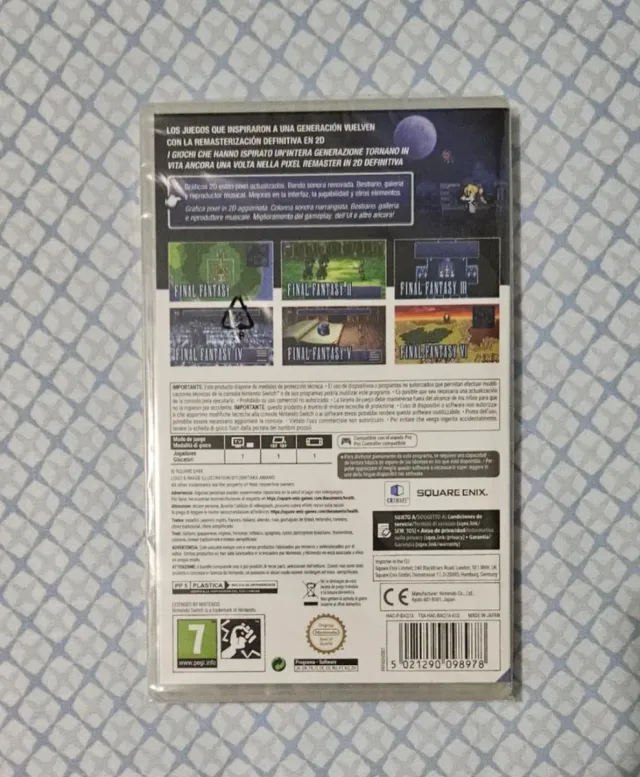 PRECINTADO PAL ES Final Fantasy Collection Switch