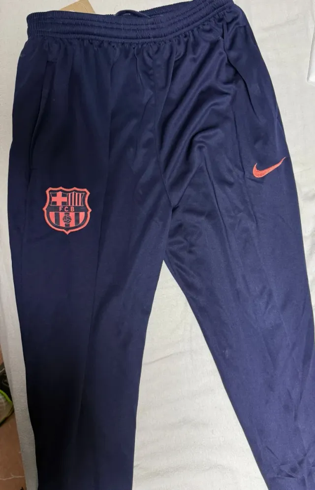 Chándal  Barcelona Azul y naranja