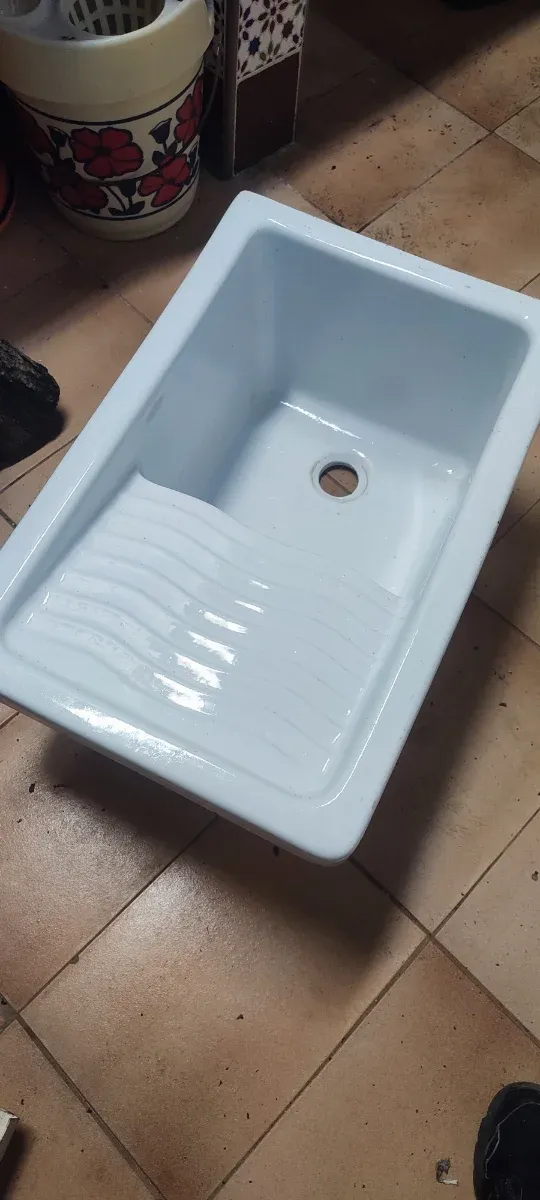 Pila de Fregadero Roca Blanca