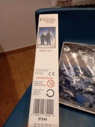 Puzzle 500 pezzi pinguini