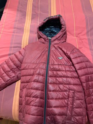 Chaqueta Hollister Granate Talla L