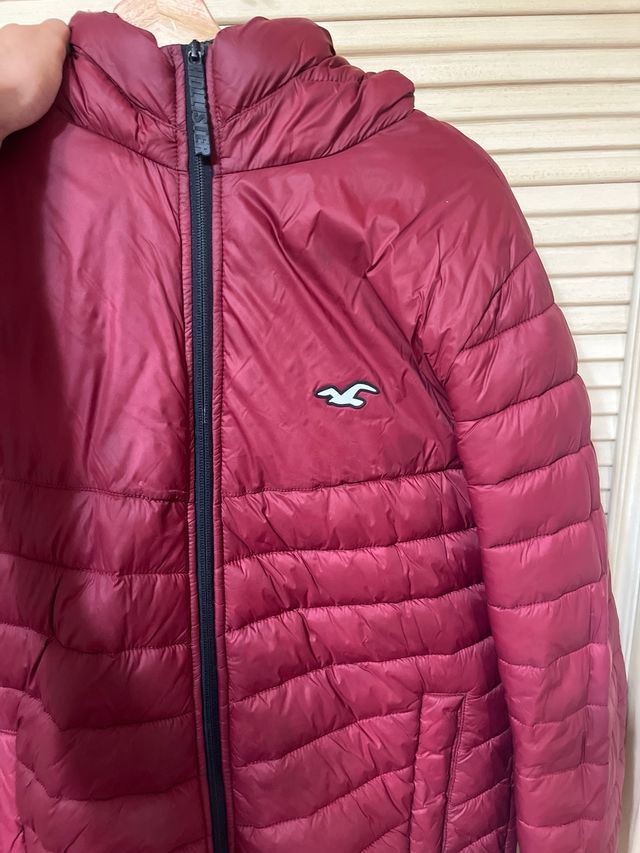 Chaqueta Hollister Granate Talla L