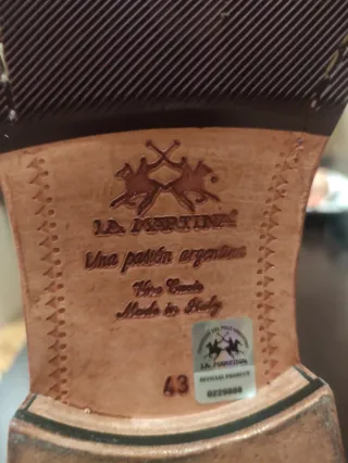 Zapatos La Martina  Nuevos costaron 240