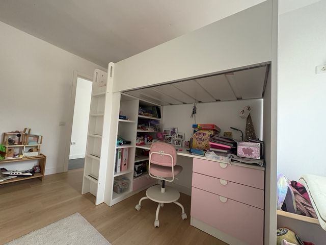 Letto a castello con scrivania Ikea