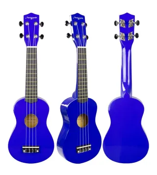 Ukelele soprano azul