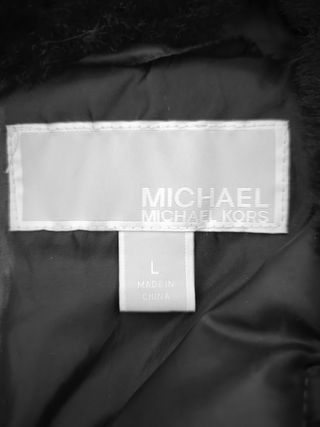 Plumífero Michael Kors Negro Talla L