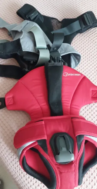 Mochila Portabebés Ergonómica Roja