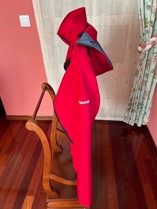 Chaqueta Columbia Titanium Roja y Negra