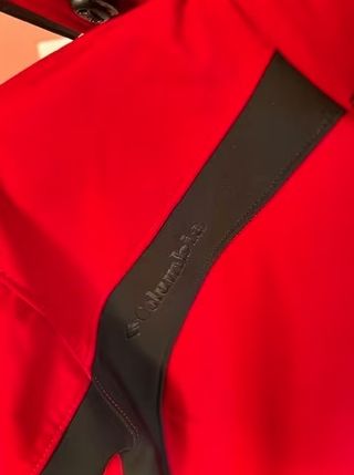 Chaqueta Columbia Titanium Roja y Negra