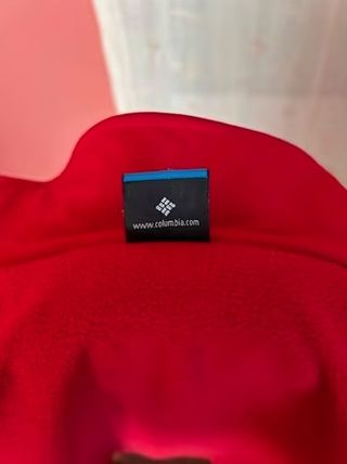 Chaqueta Columbia Titanium Roja y Negra