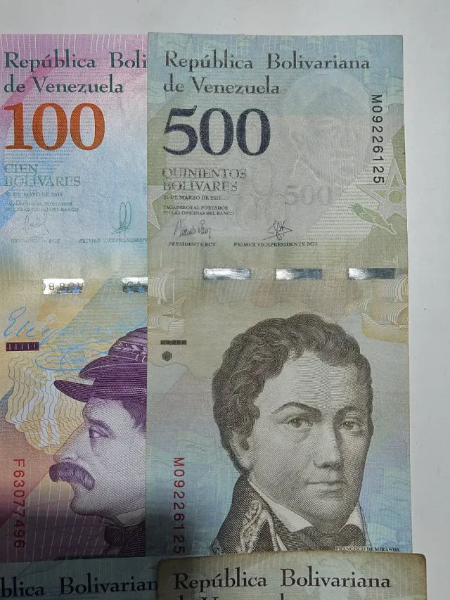 Biglietti da collezione del Venezuela, varie denominazioni