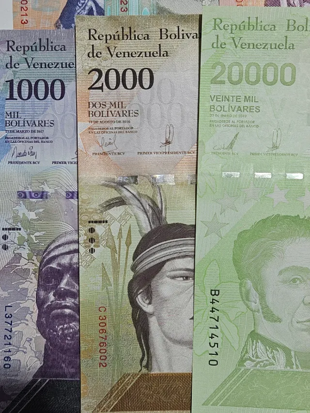 Biglietti da collezione del Venezuela, varie denominazioni