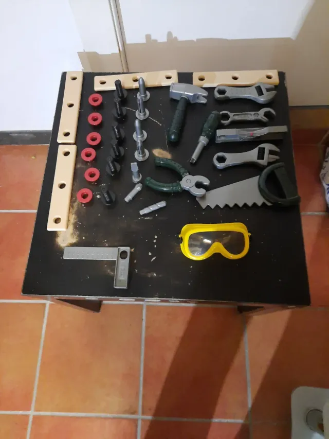 Kit herramientas juguete