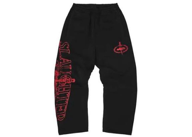 Pantalones Corteiz x Slaughter Gang Negros