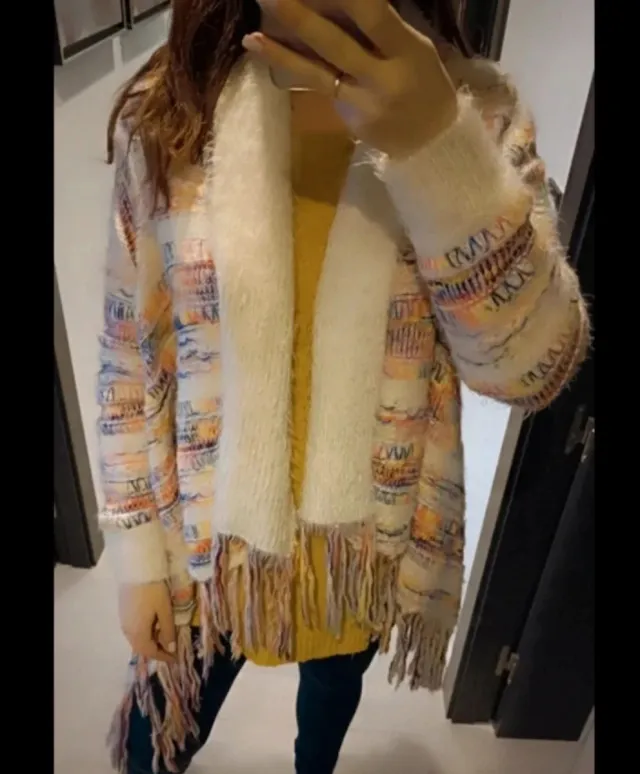 Poncho Mujer Talla Única Multicolor