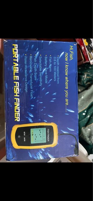 Sonda portátil para pesca