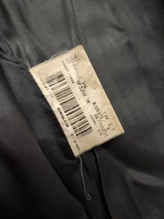 Abrigo Vintage Burberry Mujer Gris