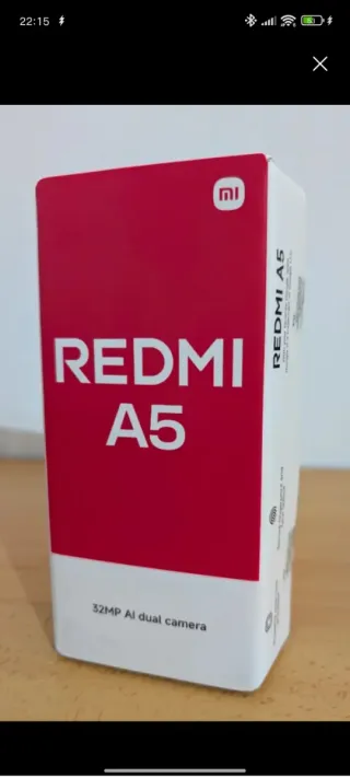 Redmi A5 Xiaomi Caja Roja Blanca