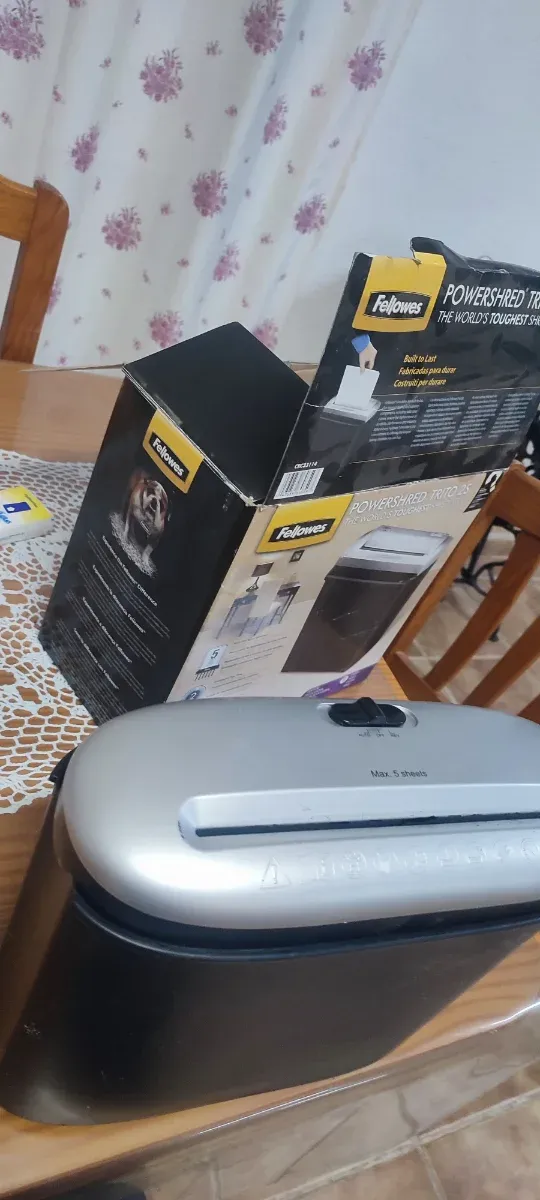 Destructora de papel Fellowes