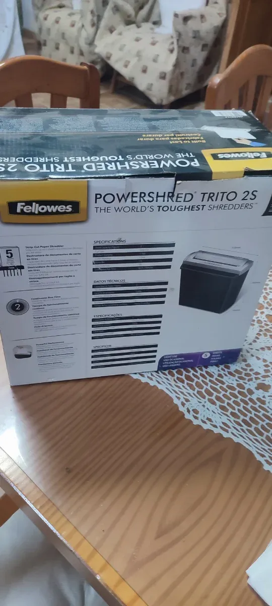 Destructora de papel Fellowes