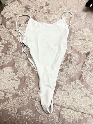 Trikini blanco talla S
