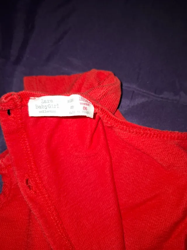 Mono rojo 12-18 meses