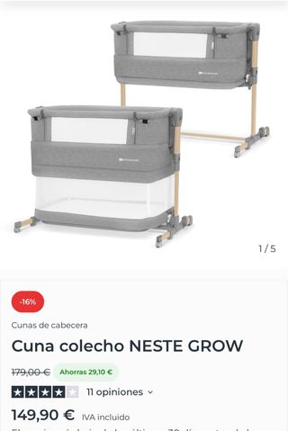 Colchón lémur cuna 60x120 cm