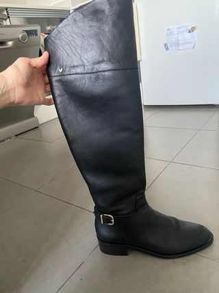 Botas altas Ressi de piel negras de Martinelli
