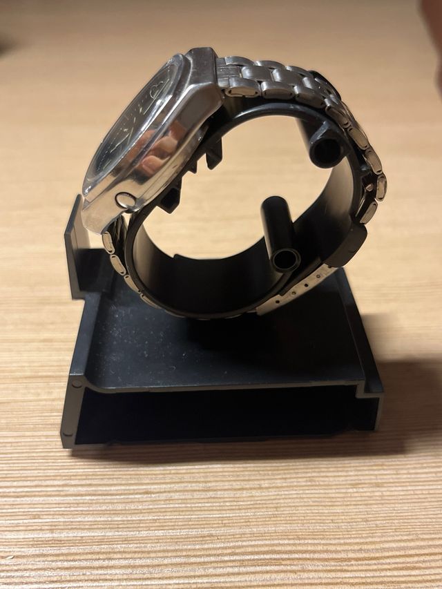 Reloj Seiko 5 Automático Negro/Plata