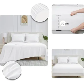 5 piezas de cama 190 tamaño king color gris