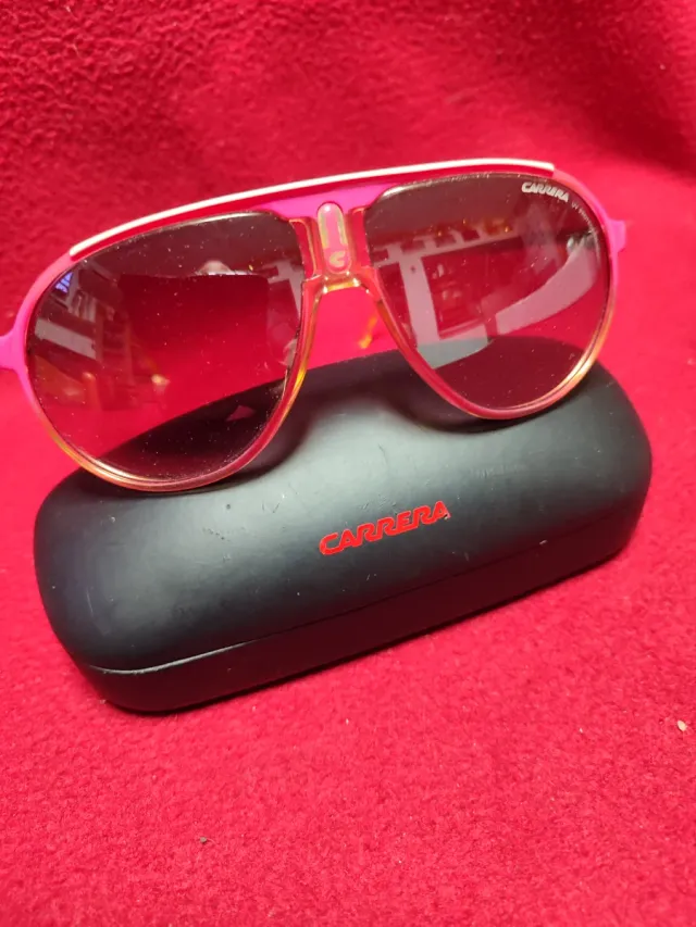 Gafas de sol Carrera rosas y marrones