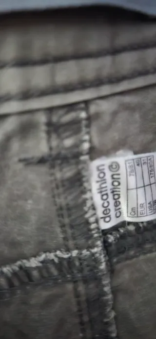 Pantalones cargo Quechua verde oliva