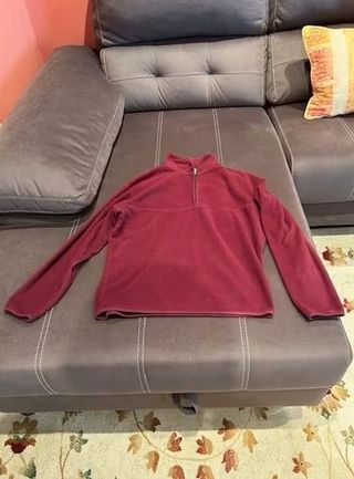 Forro Polar Simplay Media Cremallera Talla L