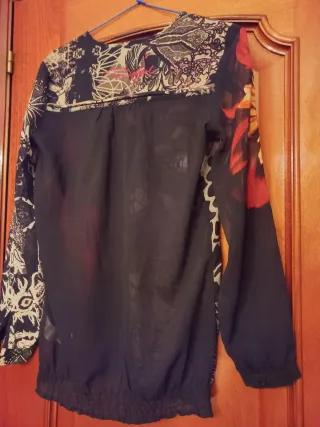 Camisa Desigual Multicolor Talla M Larga