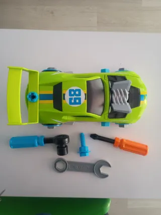 Coche de juguete verde Hot Wheels