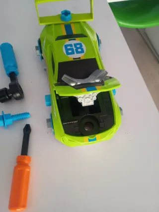 Coche de juguete verde Hot Wheels