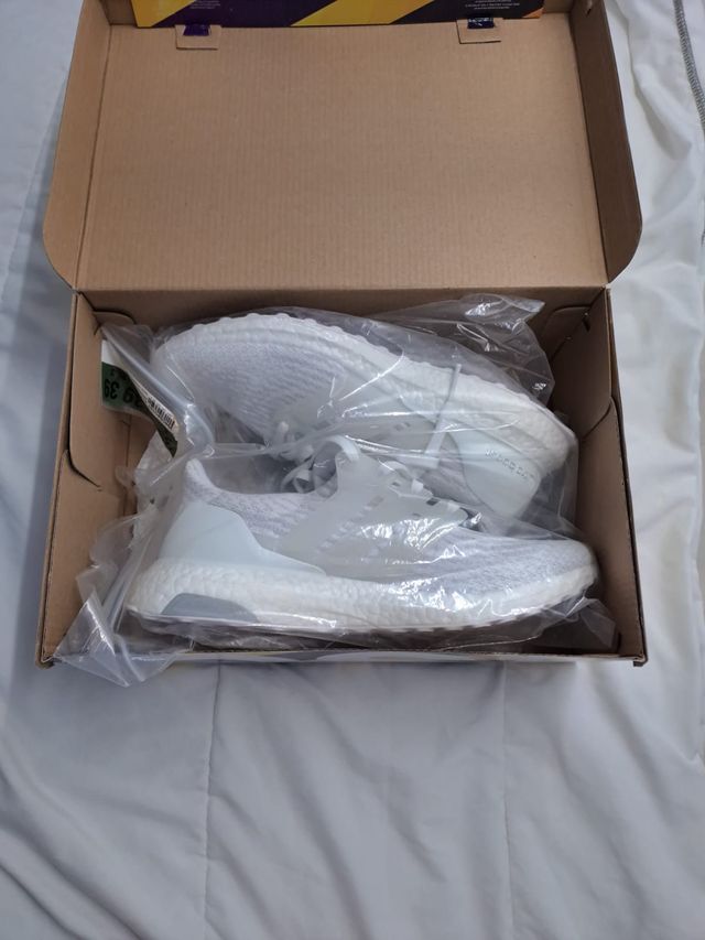 Adidas Ultra Boost 3.0 Blancas Nuevas