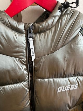 Chaqueta Guess Hombre Verde/Plateada