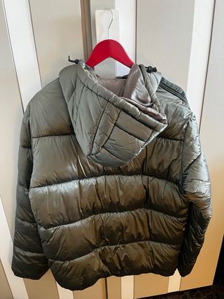 Chaqueta Guess Hombre Verde/Plateada