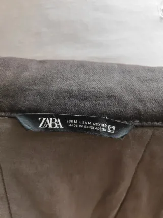 Cazadora worker Zara marrón