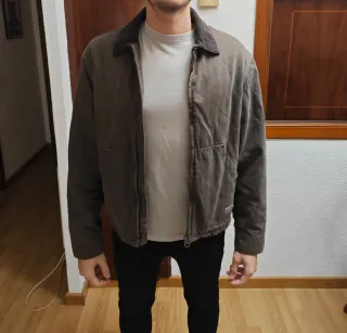 Cazadora worker Zara marrón