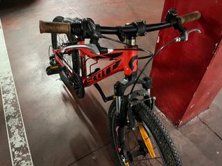 Bicicleta Scott Niño Roja
