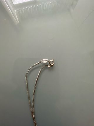 Cadena con colgante Piolín plata