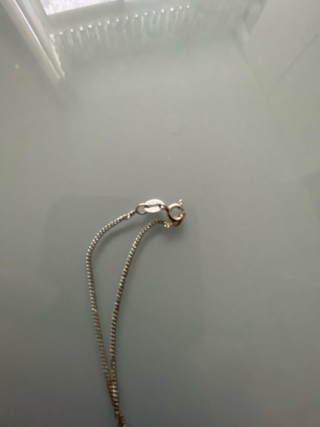 Cadena con colgante Piolín plata