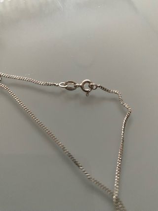 Cadena con colgante Piolín plata